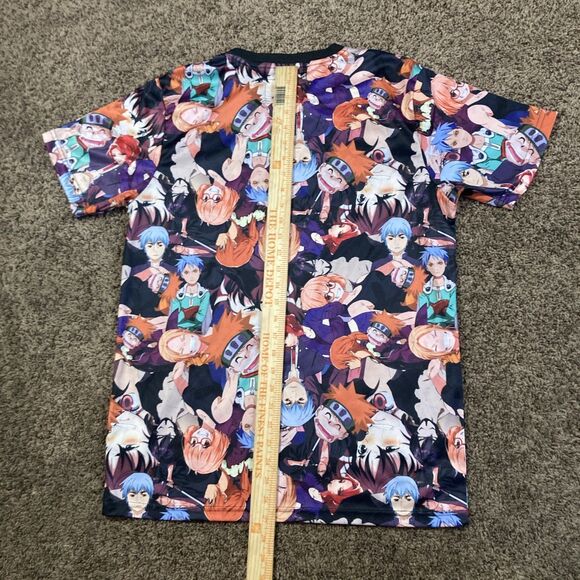 Anime Fresh Prints Drill Cartoon Collage Clothing Men’s M Shirt - Picture 8 of 8